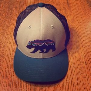 Patagonia Hat P-6 Trucker Logo